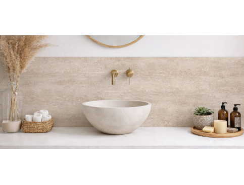 Crédence salle de bain :...