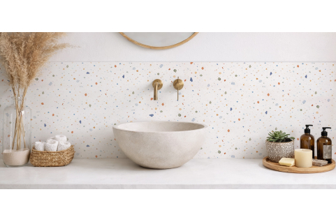 Crédence salle de bain :...