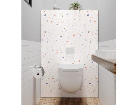 Panneau de WC : Terrazzo di...