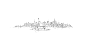 Crédence : Dessin New York 1