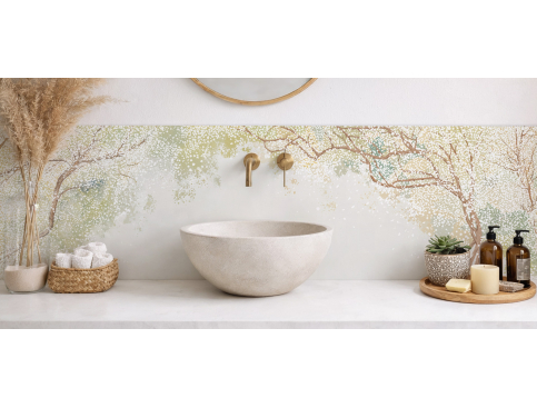 Crédence salle de bain :...