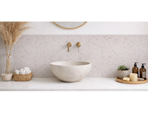 Crédence salle de bain :...