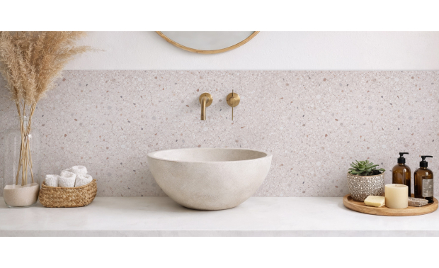 Crédence salle de bain :...