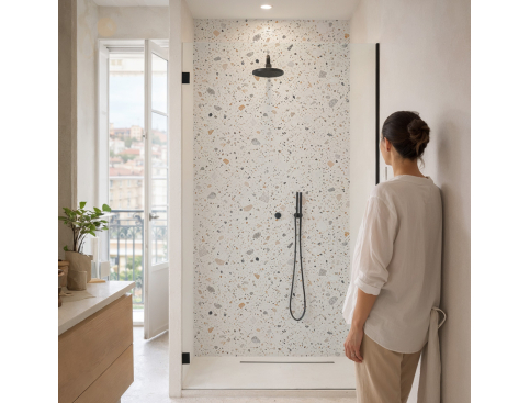 Panneau de douche :...