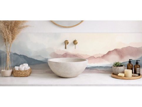 Crédence salle de bain :...