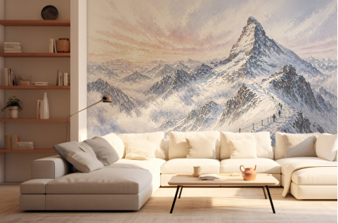 Papier peint : Mont cervin,...