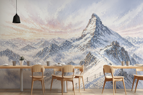 Papier peint : Mont cervin,...