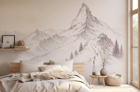 Papier peint : Mont Cervin,...