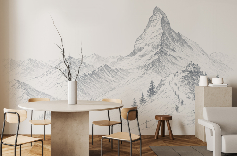 Papier peint : Mont Cervin,...