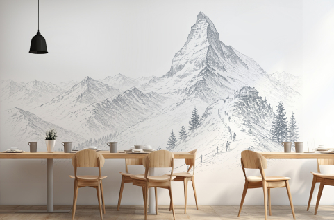 Papier peint : Mont Cervin,...