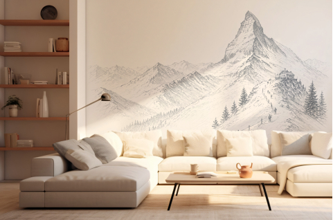 Papier peint : Mont Cervin,...