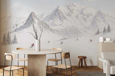 Papier peint : Mont-blanc,...