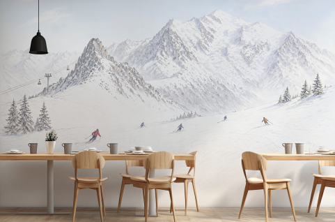 Papier peint : Mont-blanc,...
