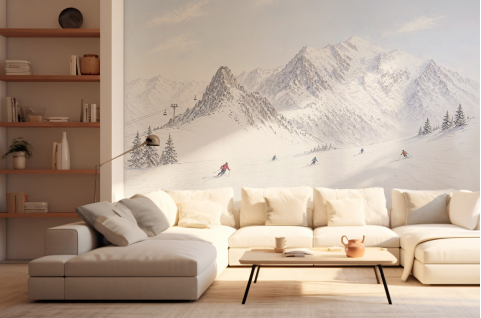 Papier peint : Mont-blanc,...