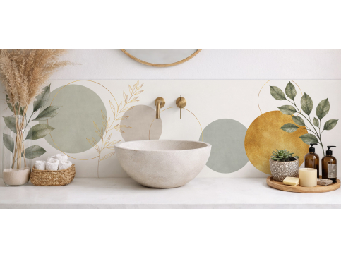 Crédence salle de bain :...