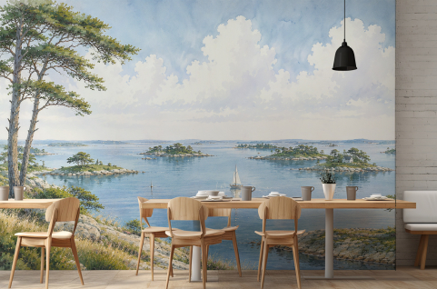 Papier peint : Les Îles...