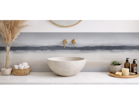 Crédence salle de bain :...