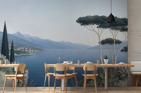Papier peint : Lago di...