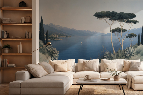 Papier peint : Lago di...
