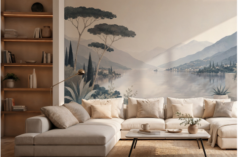 Papier peint : Lago di...