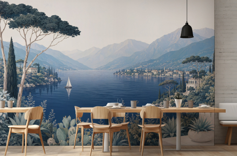 Papier peint : Reflets de...