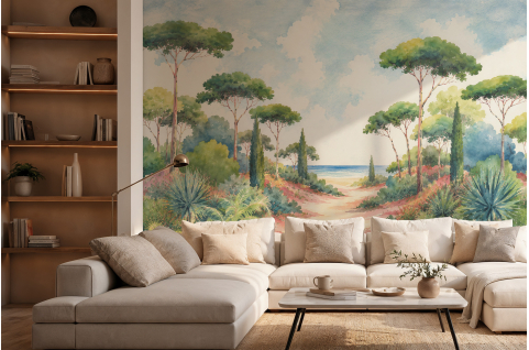 Papier peint : Les Pins de...