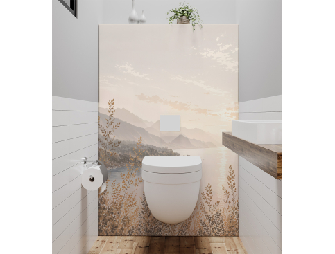 Panneau de WC : Côte des...