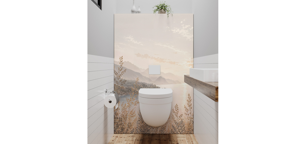 Panneau de WC : Côte des...