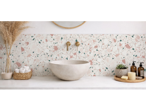 Crédence salle de bain :...