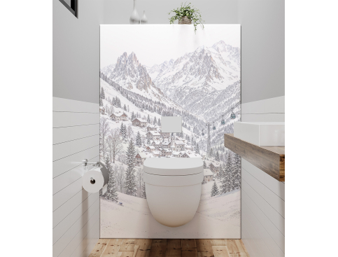 Panneau de WC : Bellecombe...