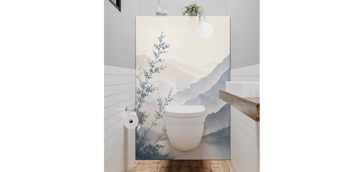 Panneau de WC : Aurore...
