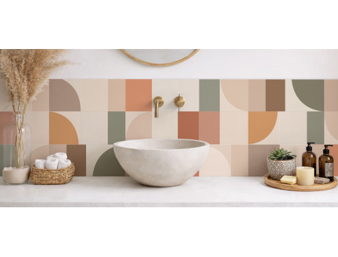Crédence salle de bain :...