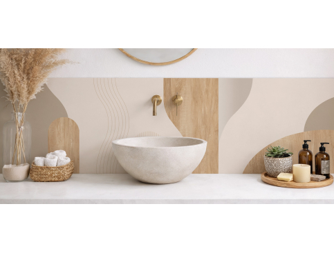 Crédence salle de bain :...