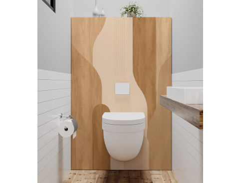 Panneau de WC : L'Équilibre...