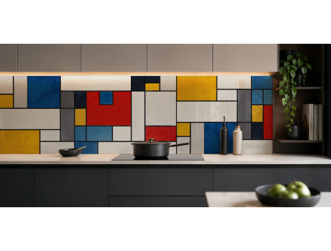 Crédence : Mondrian 3