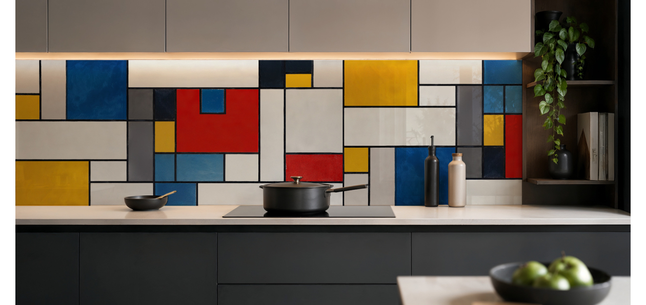Crédence : Mondrian 3
