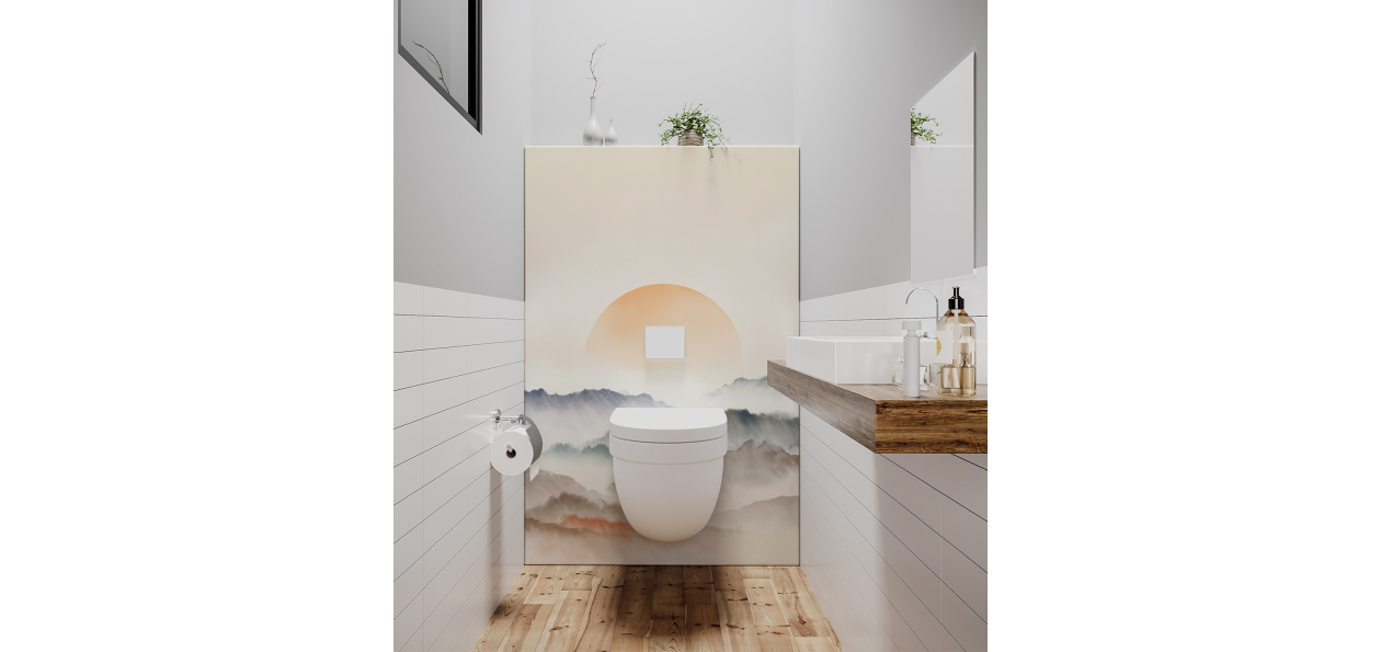Panneau de WC : Le Souffle...