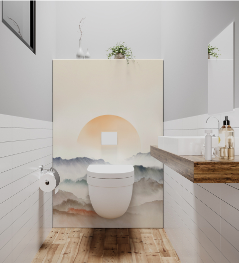 Panneau de WC : Le Souffle...