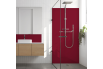 Crédence salle de bain Rouge pourpre RAL 3004