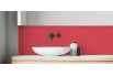 Crédence salle de bain : Rosé RAL 3017