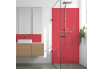 Crédence salle de bain : Rosé RAL 3017