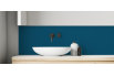 Crédence salle de bain : Gentiane nacré RAL 5025