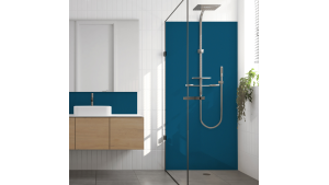 Crédence salle de bain : Gentiane nacré RAL 5025