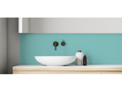 Crédence salle de bain Vert pastel clair RAL 6027