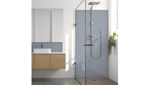 Crédence salle de bain : Telegris 4 RAL 7047
