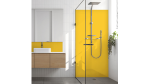 Crédence salle de bain Jaune zinc RAL 1018
