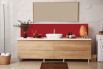 Crédence salle de bain : Rouge rubis RAL 3003
