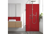 Crédence salle de bain : Rouge rubis RAL 3003