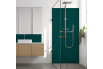 Crédence salle de bain : Vert bleu RAL 6004