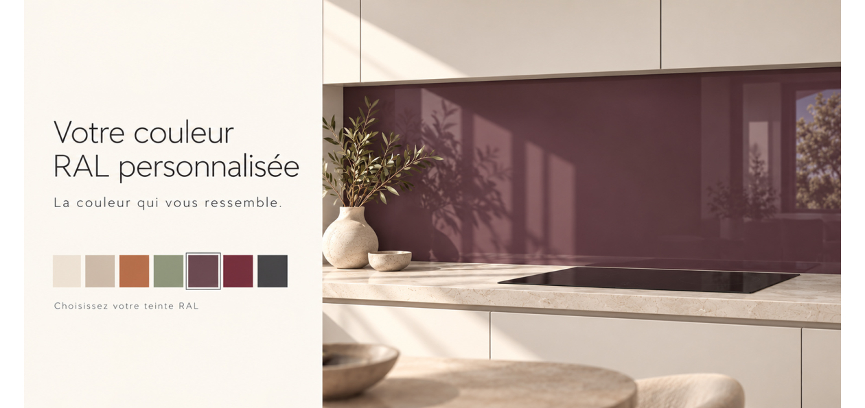 Crédence : Couleur RAL...